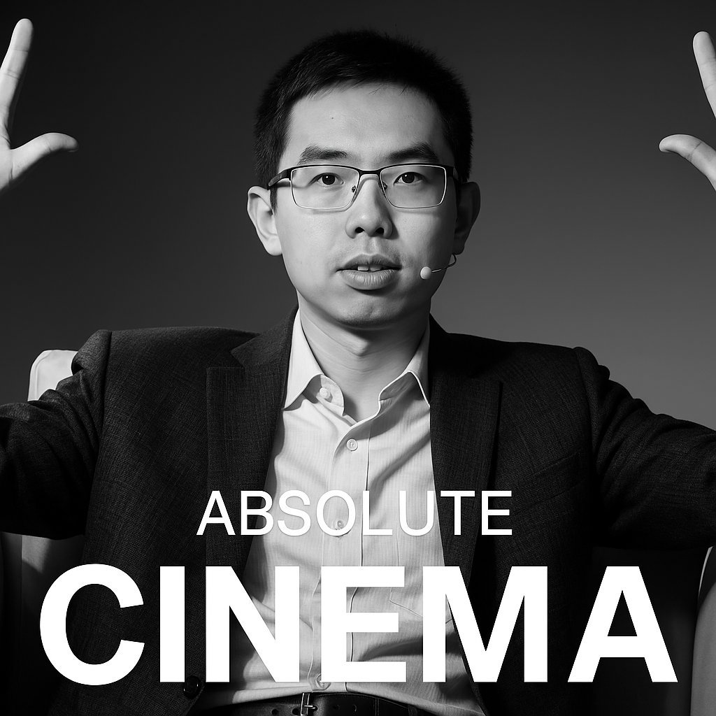 Meme tagged absolute-cinema, gesture, meme-format, presentation