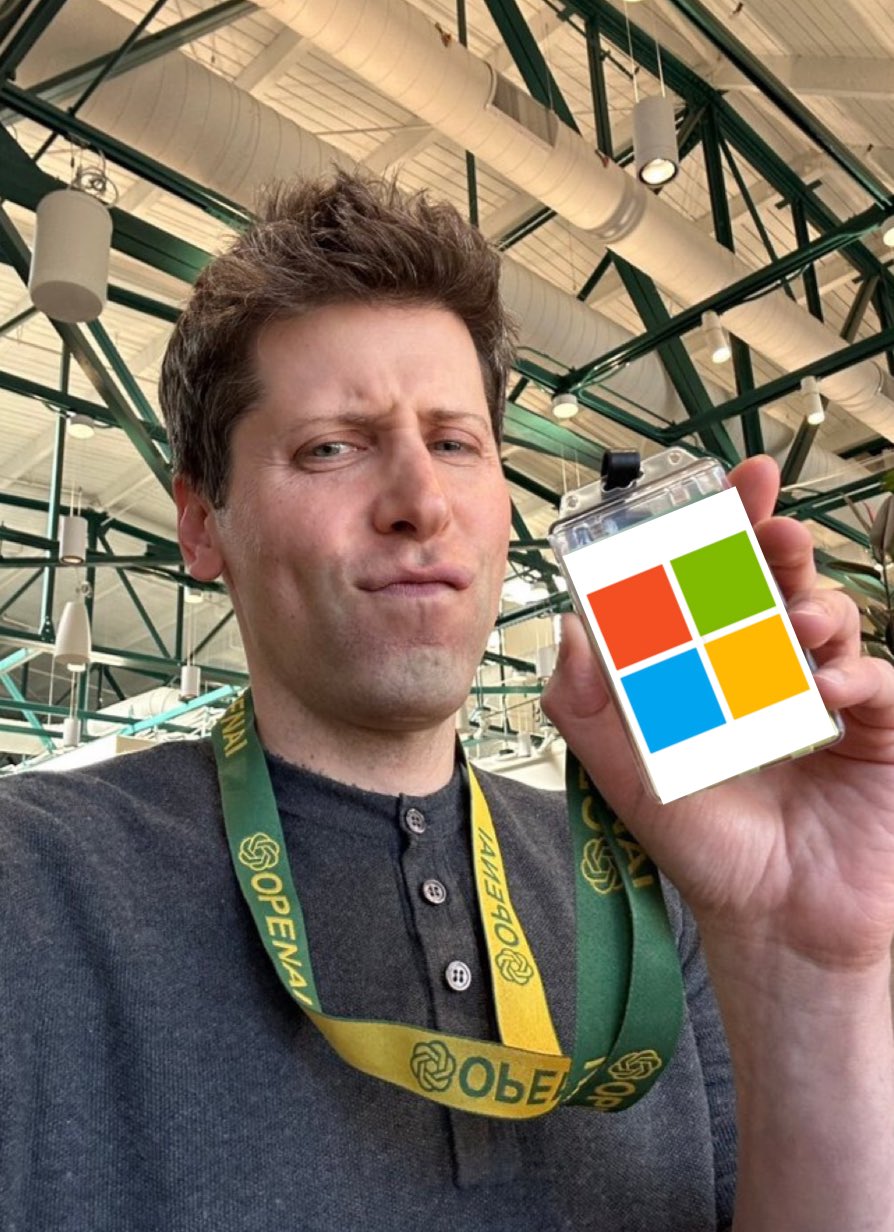 Meme tagged samaltman