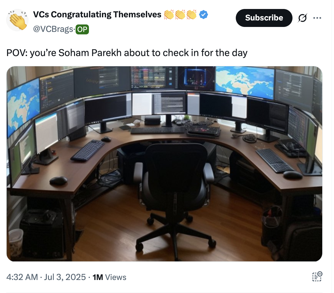 Meme tagged ai, developer, work