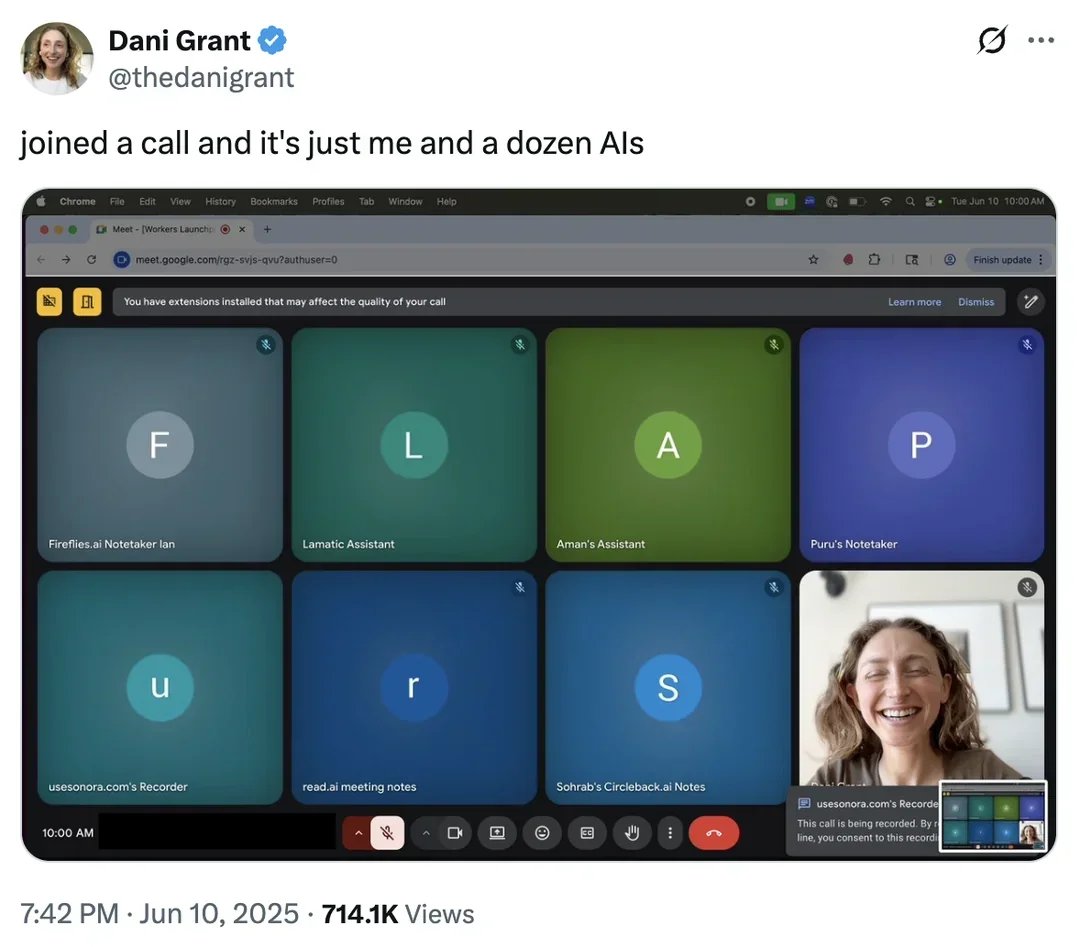 Meme tagged agents, ai, twitter