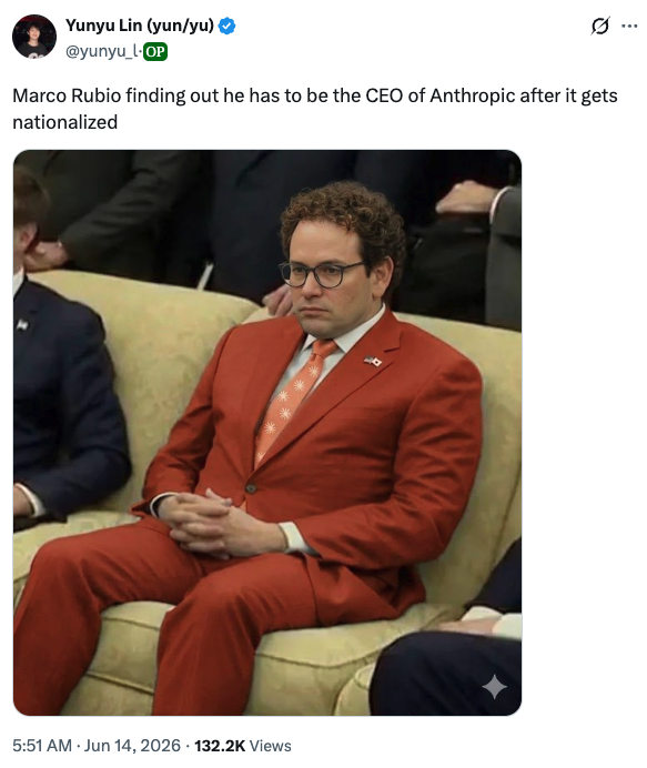 Meme tagged ai, anthropic, ceo, nationalization