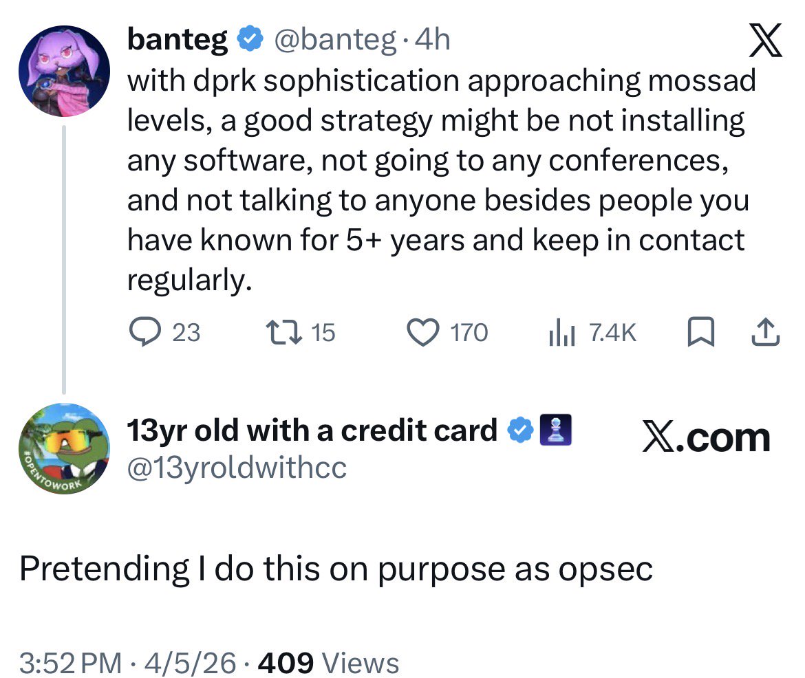 Meme tagged crypto, twitter