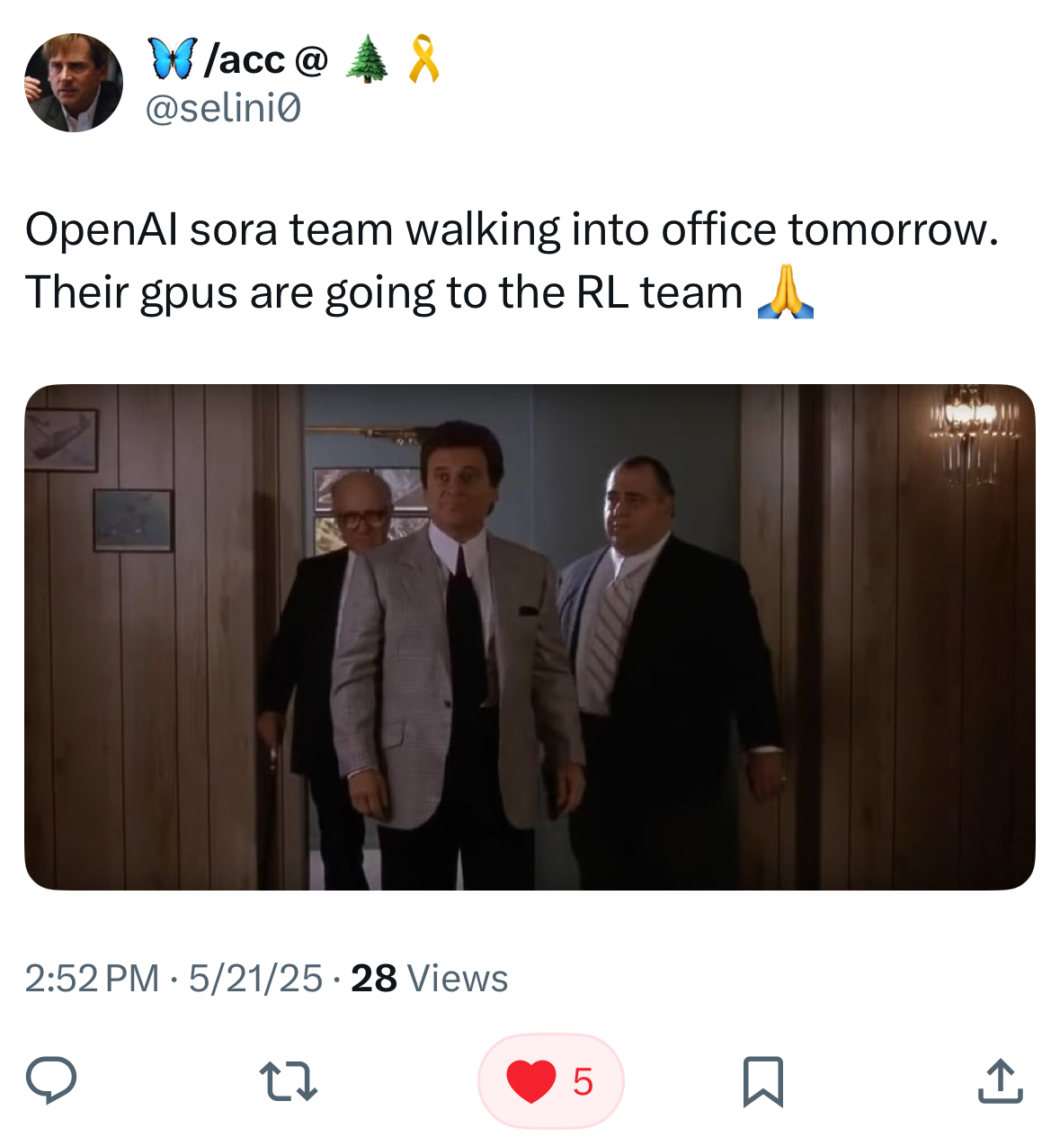 Meme tagged ai, office, openai