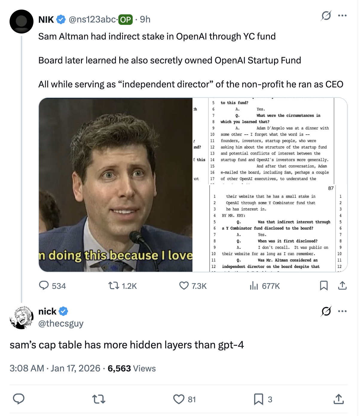 Meme tagged ai, openai