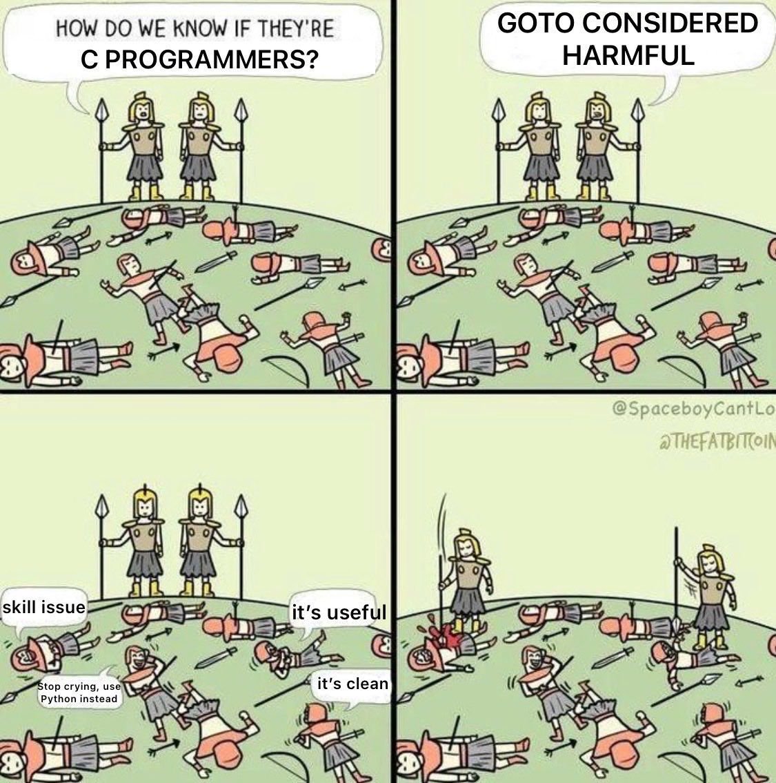 Meme tagged ai, cartoon, developer, harmful