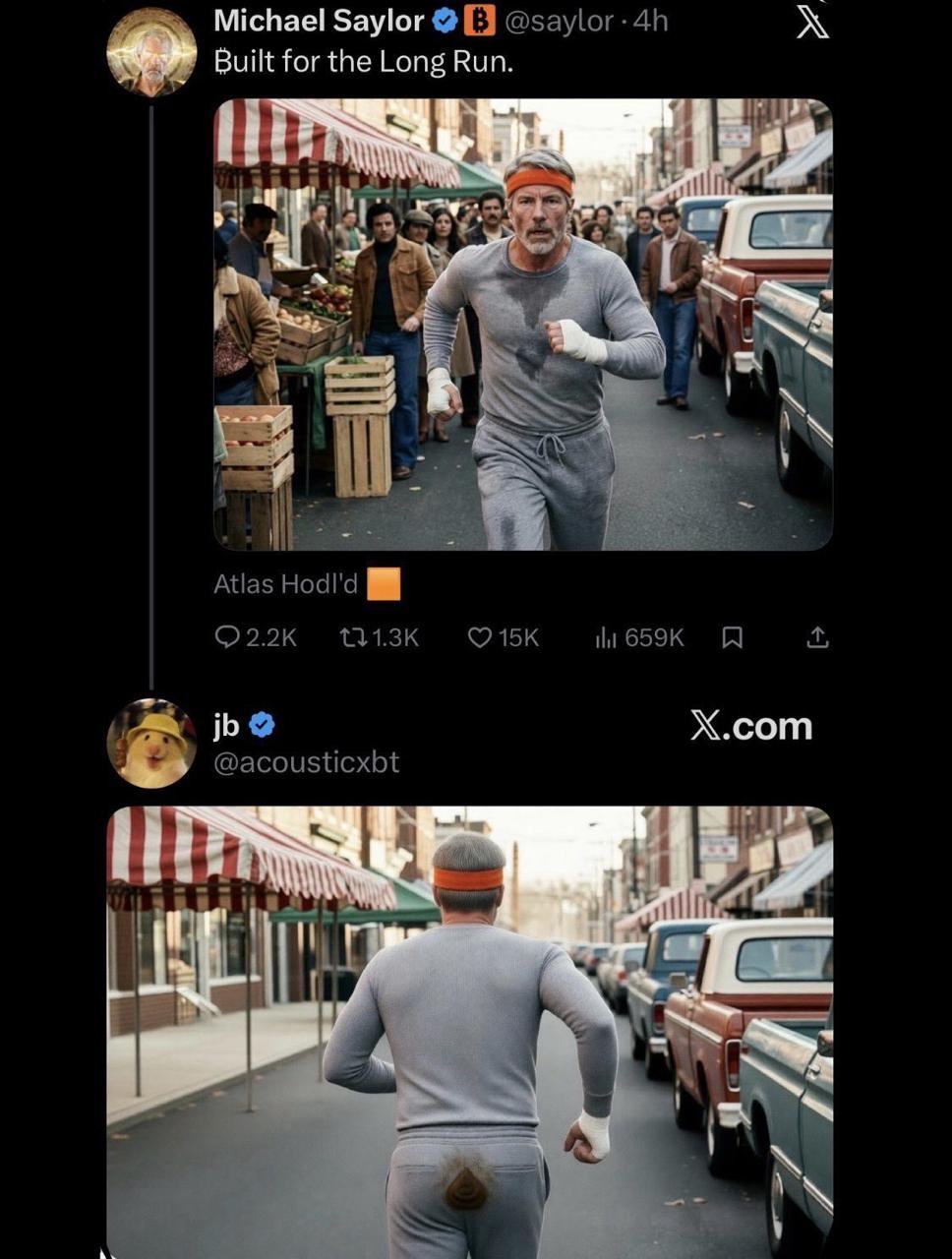 Meme tagged bitcoin, meme, twitter
