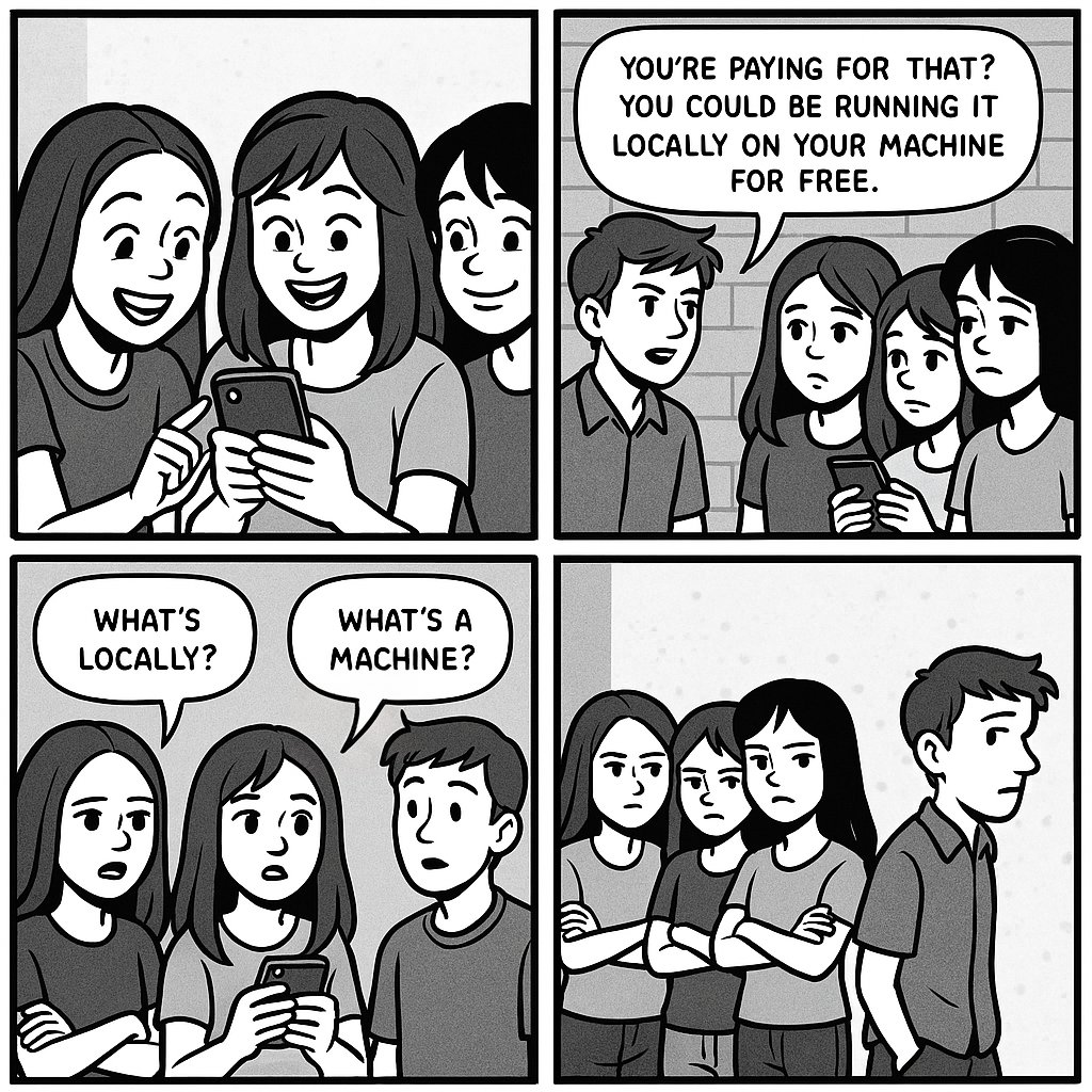 Meme tagged ai, consumer, developer