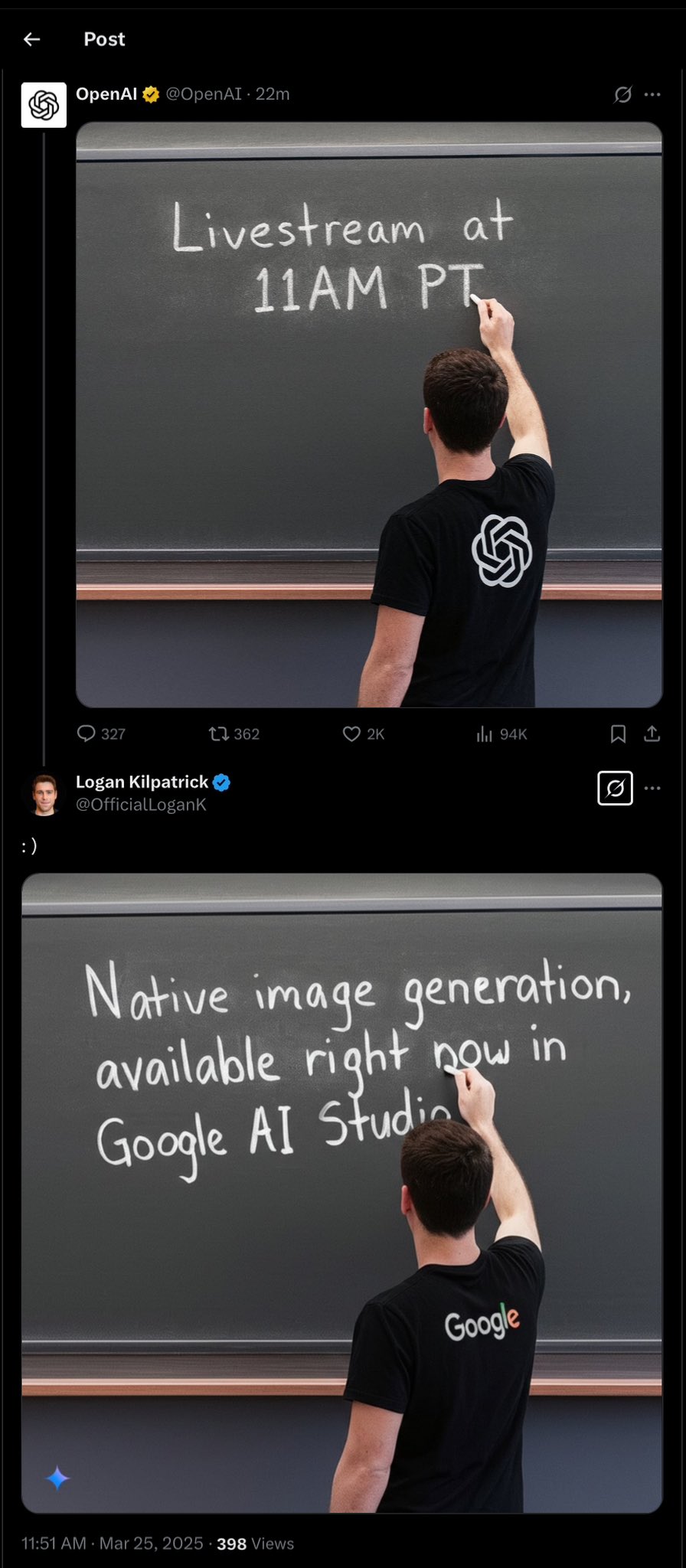 Meme tagged ai, openai, twitter