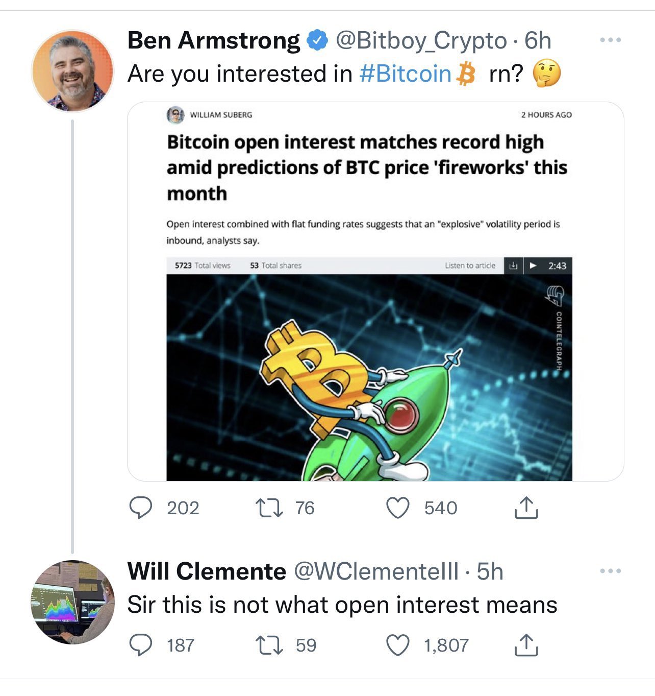 Meme tagged bitcoin, btc, crypto, markets