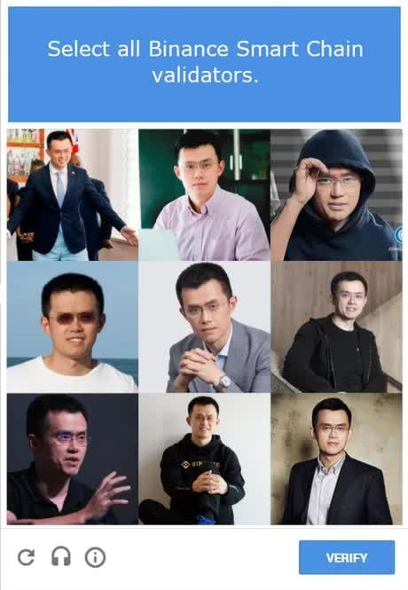 Meme tagged binance