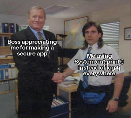 Meme tagged office, programming, security