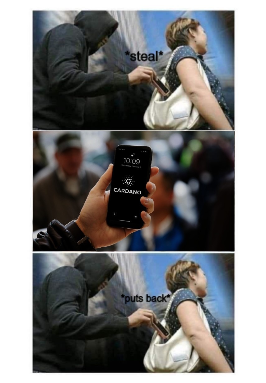 Meme tagged crypto, reaction