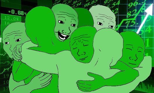 Meme tagged crypto, pepe, trading