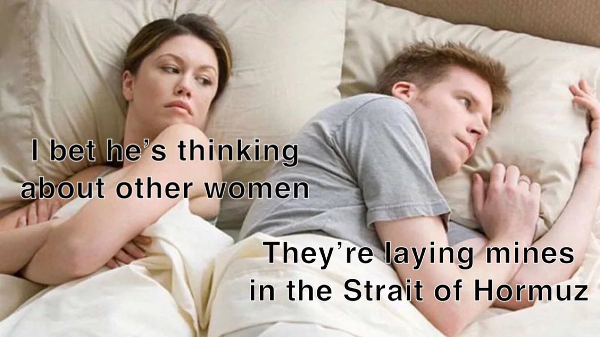 Meme tagged geopolitics, meme, mines, oil