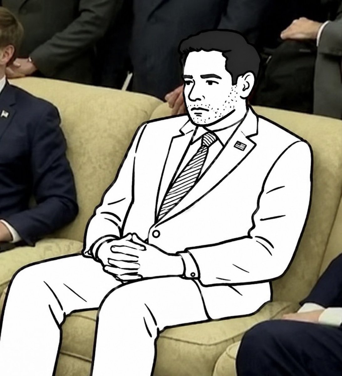 Marco Rubio finding out he has to be the new Head of Product at X