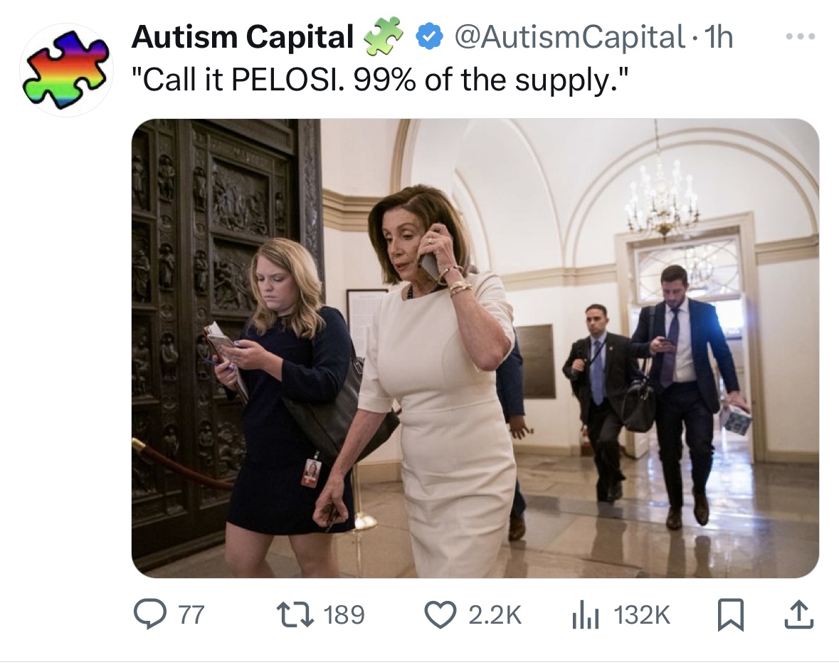 Meme tagged crypto, politics
