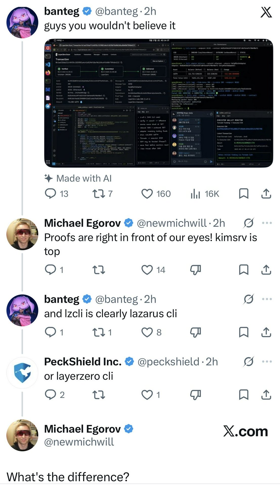 Meme tagged crypto, twitter