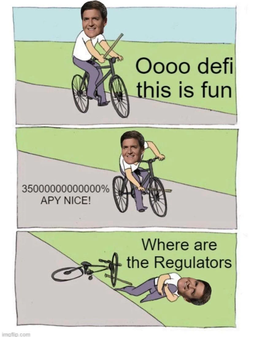 Meme tagged cartoon, crypto, defi, meme