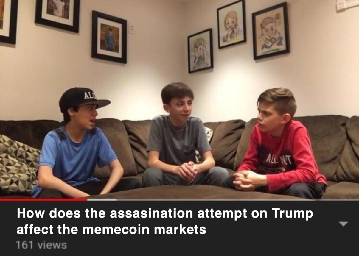 Meme tagged crypto, markets, trading