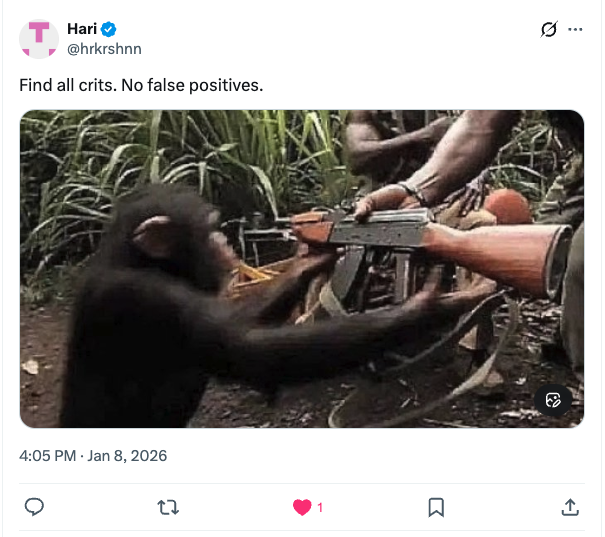 Meme tagged ai, code-review, developer