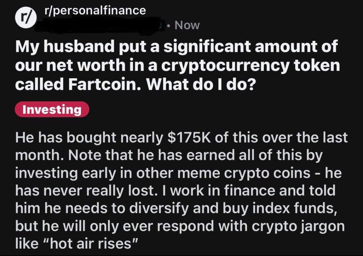 Meme tagged crypto, trading