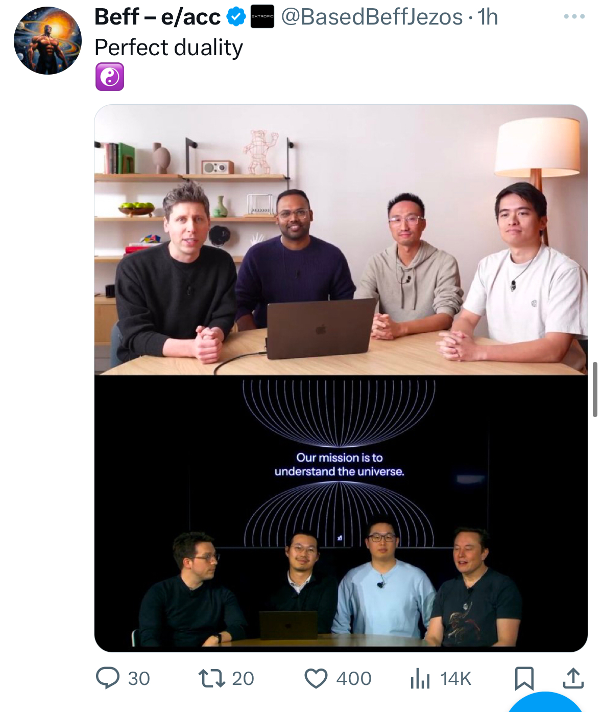 Meme tagged ai, openai, twitter