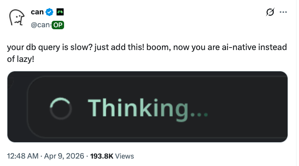 Meme tagged ai, programming, thinking