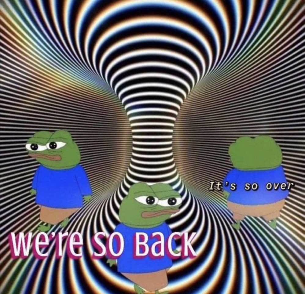 Meme tagged pepe, wearesoback