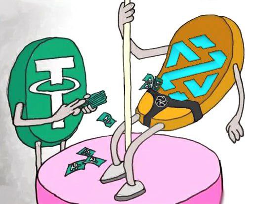 Meme tagged crypto, meme, money-printer, stablecoin