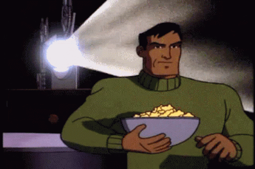 Meme tagged animation, meme, movie-night, popcorn